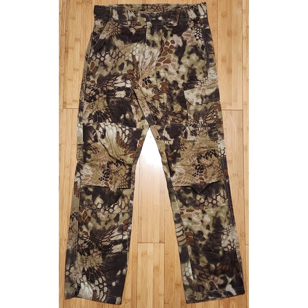 Kryptek Cargo Pants Mens Medium Highlander Stalker Camo Tactical Hunting Outdoor